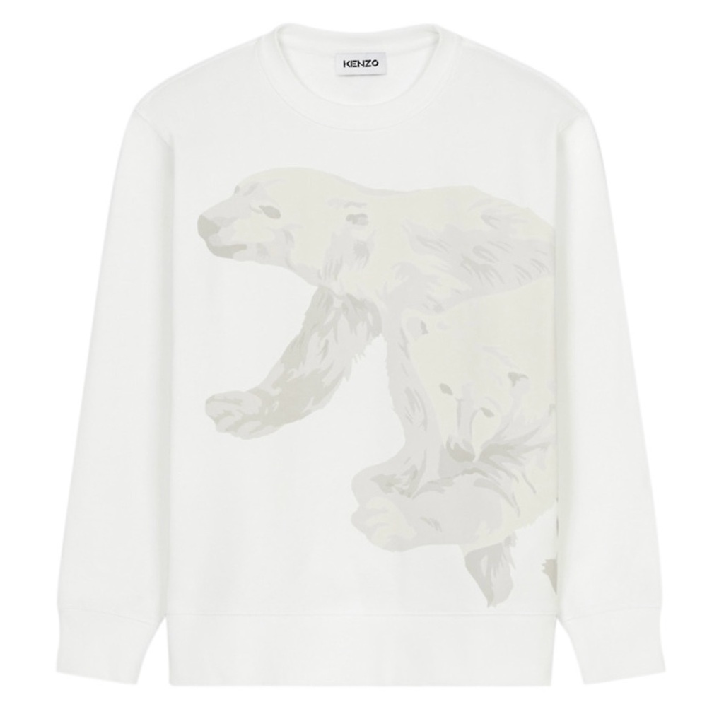 Kenzo Polar Bear Print Crewneck Sweatshirt - S